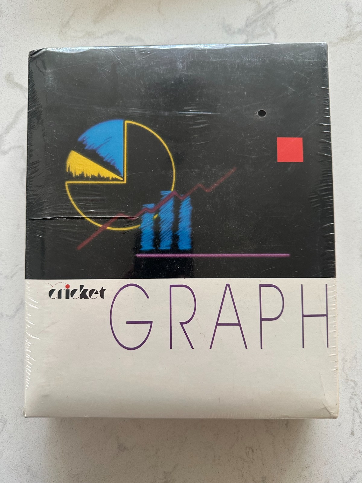Cricket Graph for Vintage Apple Macintosh Computers New in Box Sealed 1988