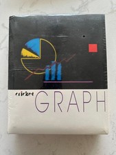 Cricket Graph for Vintage Apple Macintosh Computers New in Box Sealed 1988 picture