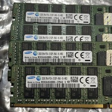 Lot Of 4 Samsung 32GB Server 2RX4 PC4-2133P-RA0-10 Server RAM picture