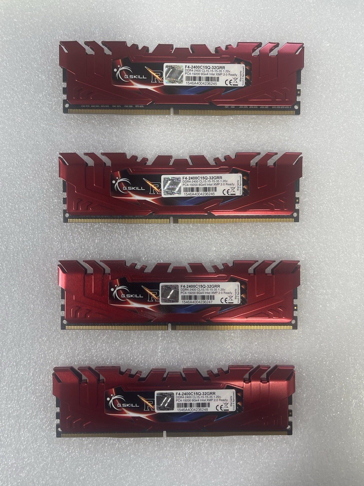 G.SKILL Ripjaws ddr4 2400 32gb ram F4-2400C15Q-32GRR