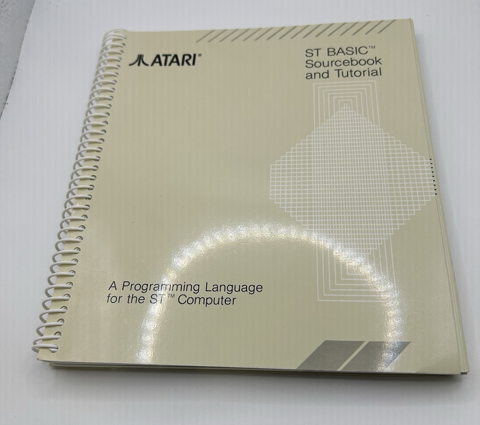 Atari ST BASIC Sourcebook & Tutorial Spiral-Bound Programming Language Book