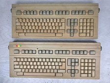 Vintage Wang Laboratories Terminal Keyboard Lot of 2 Mechanical Clicky For PARTS picture