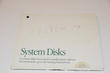 '91 Vintage Apple Macintosh Mac System 7 Disks 914-0363-B Software Install 7.0.1 picture