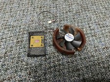 Vintage AMD Athlon XP 3000+ Socket 462 CPU & Zalman CNPS7000-Cu & Copper Cooler picture