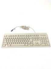 Vintage Packard Bell 5130 PS/2 Wired Mechanical Keyboard, WORKING picture
