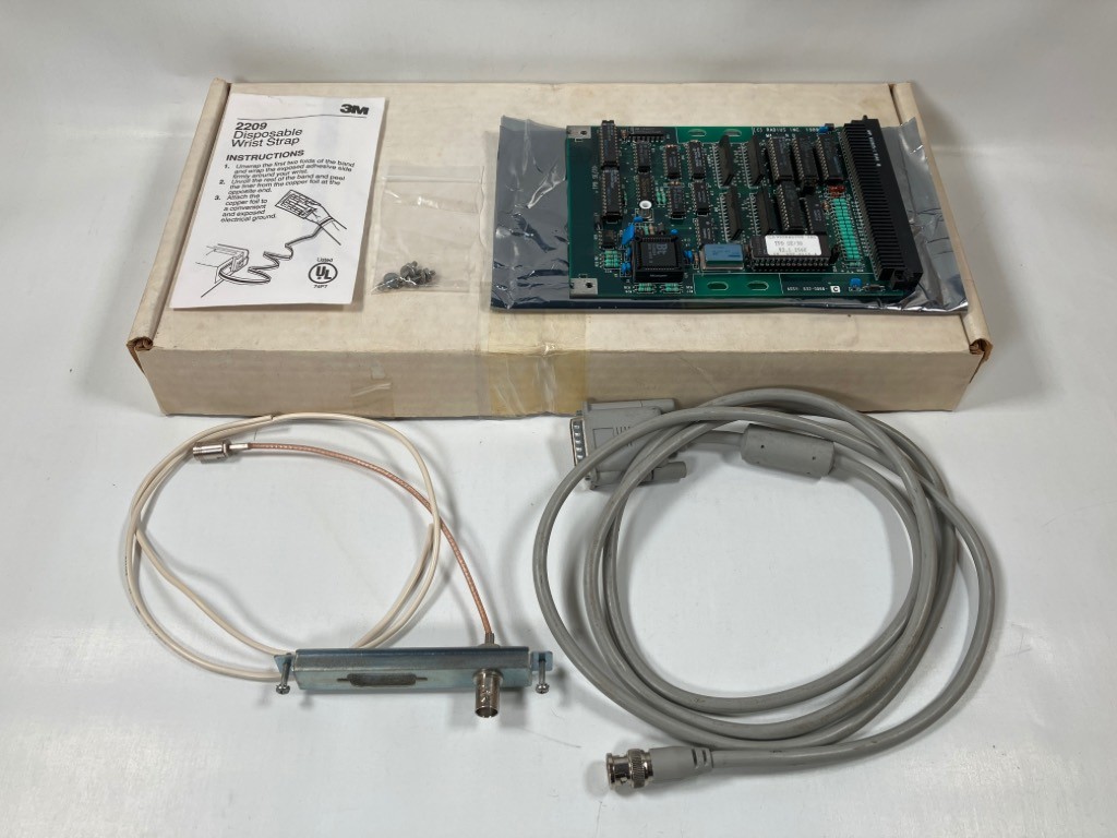 Vintage Radius TPD Two Page Display Mac SE/30 Video Card w/ Cables & Accessories