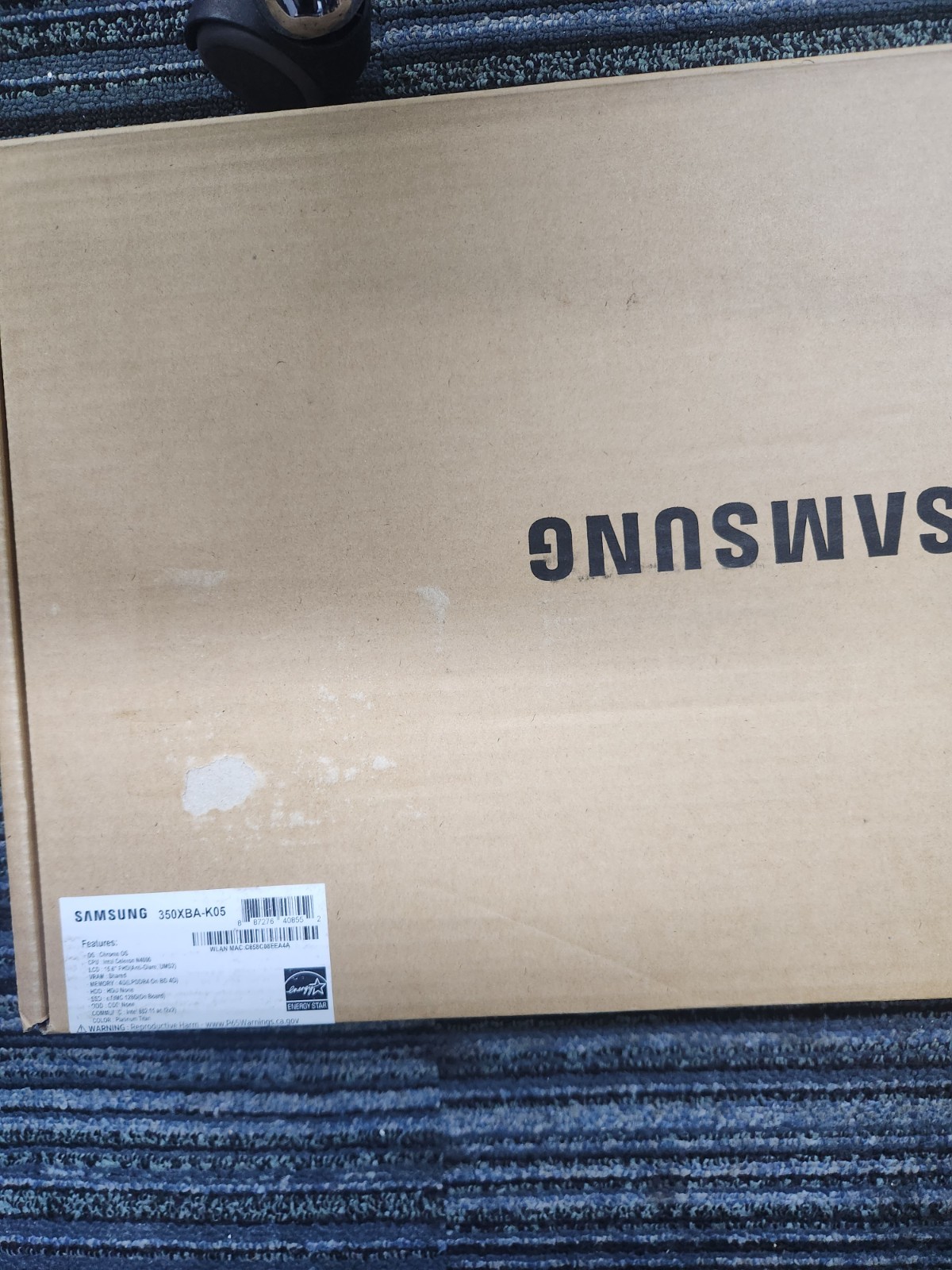 samsung 350xba-K05 Chrome book 4 128GB 4G Ram Intel Celeron N4000
