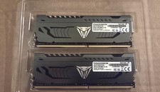 32GB Patriot Viper Steel DDR4-3600 2x16GB Desktop Memory Kit PVS432G360C8K picture