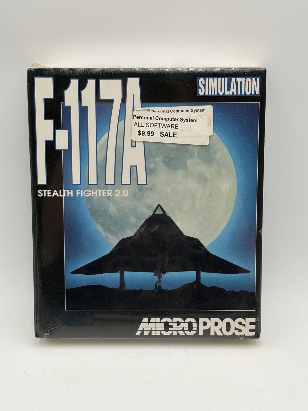Nighthawk F-117A Stealth Fighter 2.0 Amiga MicroProse Big Box Brand New Sealed
