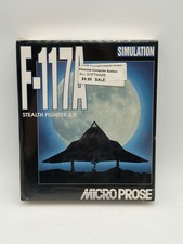 Nighthawk F-117A Stealth Fighter 2.0 Amiga MicroProse Big Box Brand New Sealed picture