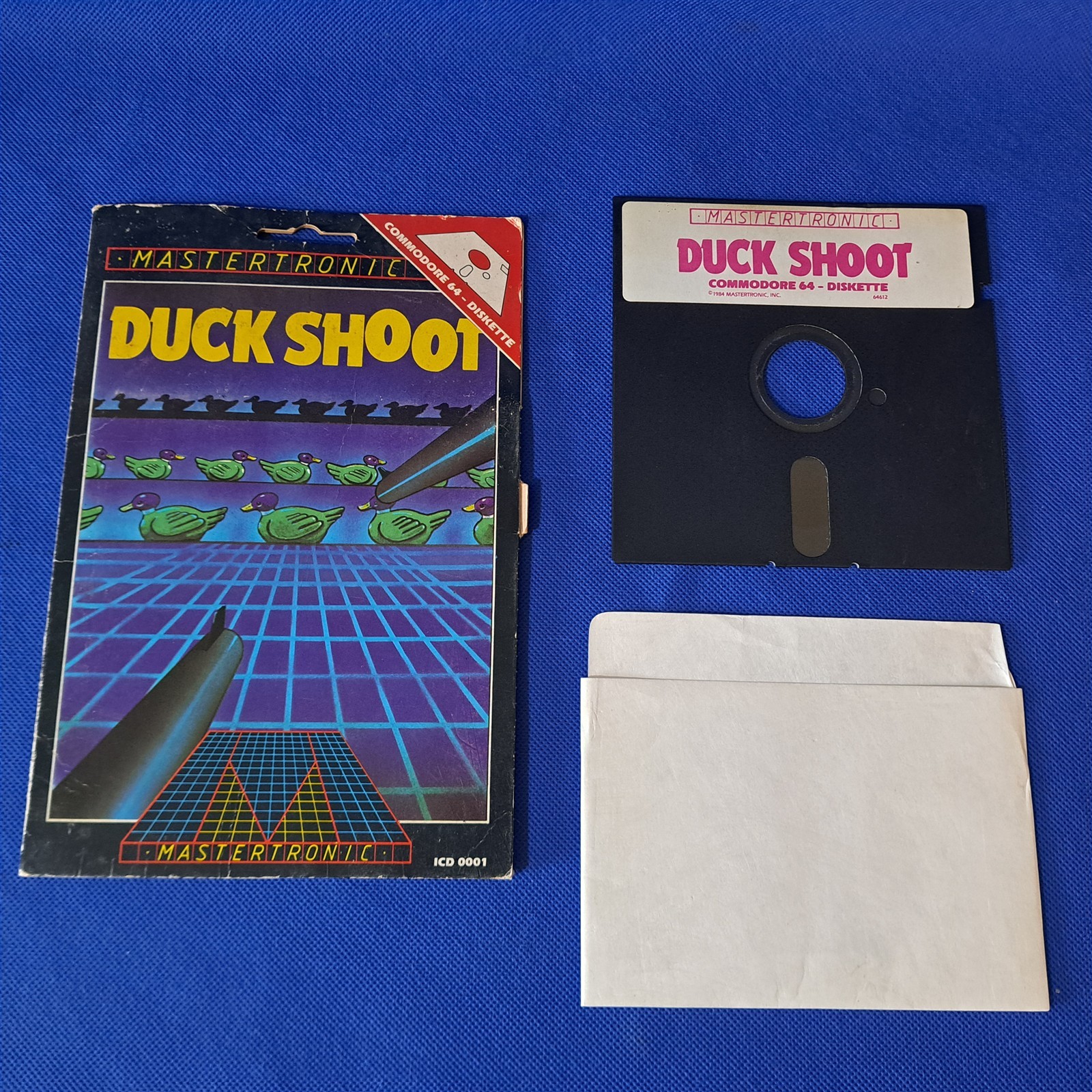 Duck Shoot Commodore 64 / 128 Mastertronic Floppy Disk