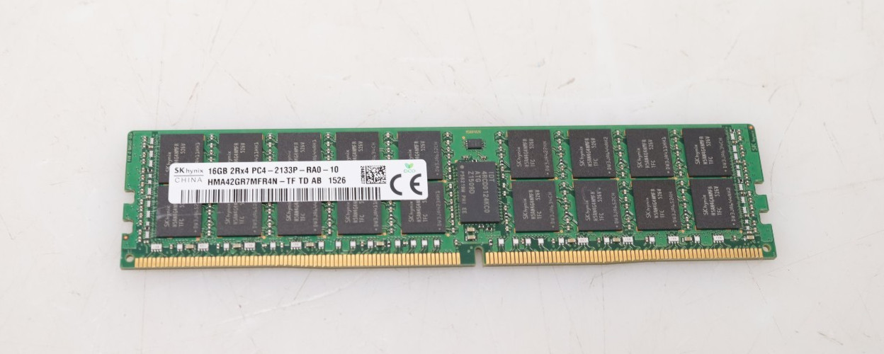 16GB SK Hynix HMA42GR7MFR4N-TF DDR4 PC4-2133P RDIMM Server Memory 16GB SK Hynix HMA42GR7MFR4N-TF DDR4 PC4-2133P RDIMM Server Memory