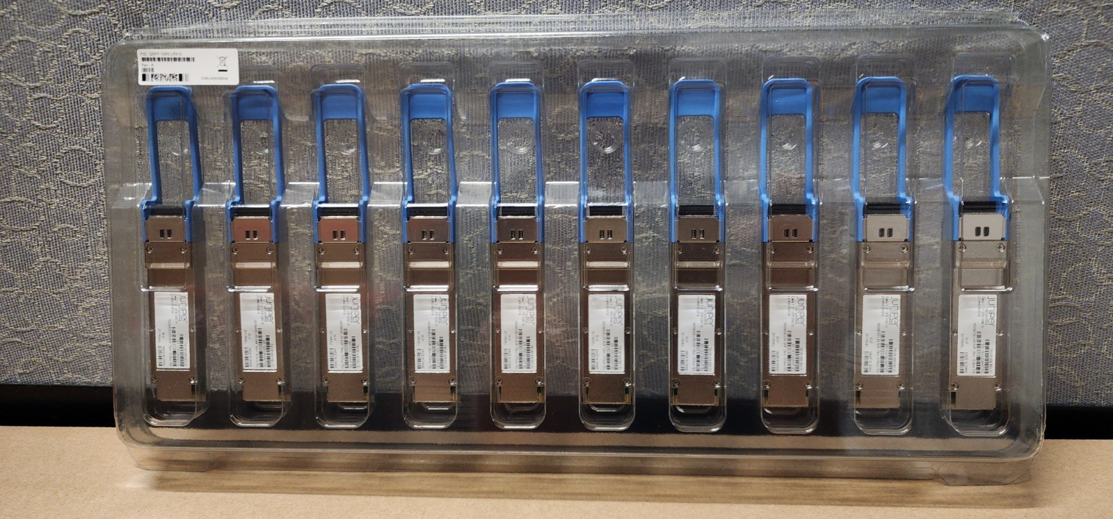 Juniper 100GBASE-LR4 QSFP28 100Gbps LC Transceiver 740-041409 Lot of 10