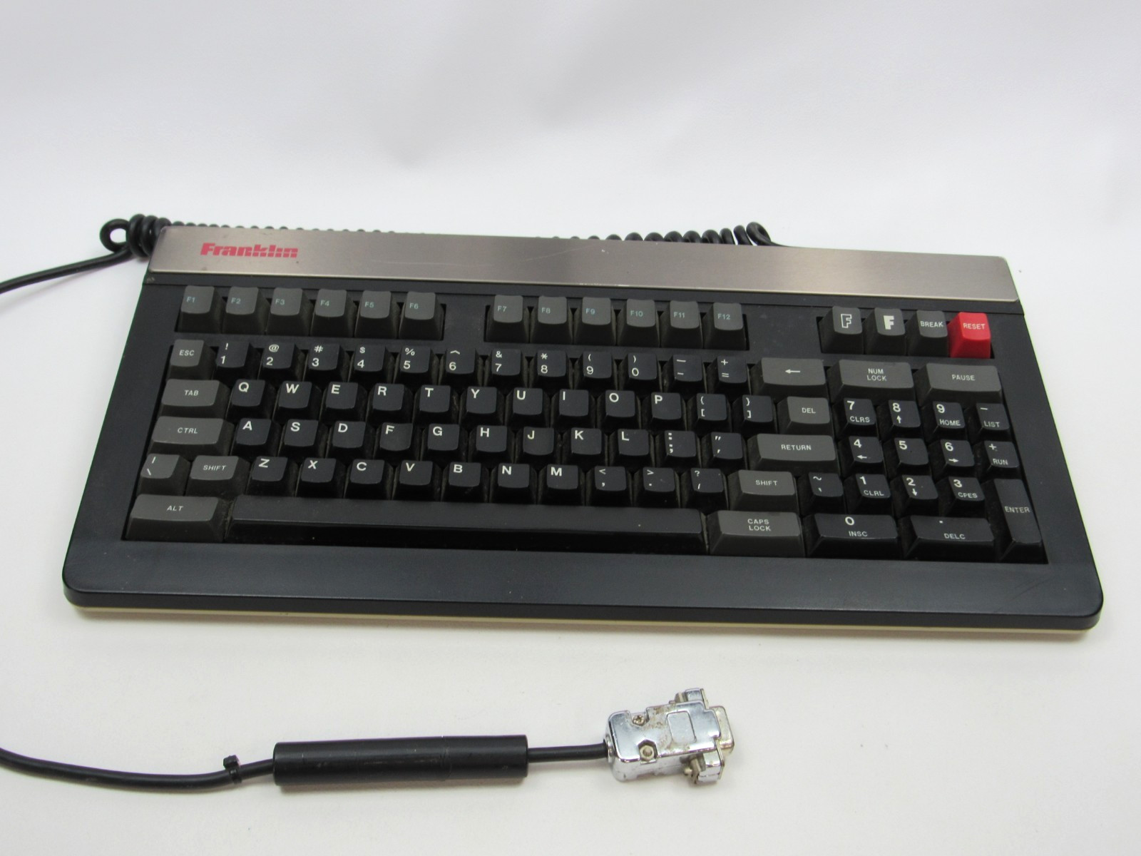 Franklin ACE 2000/2100/2200 Detachable Keyboard (Model FKB2) Vintage UNTESTED Franklin ACE 2000/2100/2200 Detachable Keyboard (Model FKB2) Vintage UNTESTED