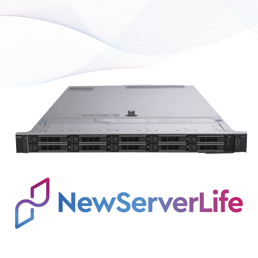 DELL R640 10SFF Server 2x Gold 6152 2.1GHz =44 Cores 64GB H730p 4xRJ45