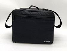 Vintage RadioShack CD Storage Carrying Case Black Shoulder Bag Organizer 30 Cd picture