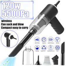 Compressed Air Duster Rechargeable Computer Vacuum Cleaner for PC Keyboard Toys picture
