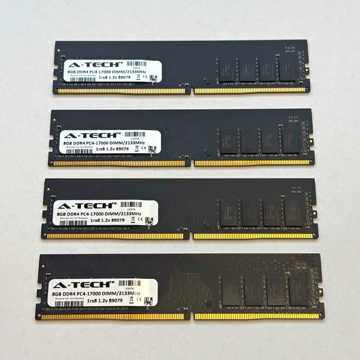 A-Tech 32GB (4x8GB) DDR4-2133 PC4-17000 288-Pin DIMM RAM 89079