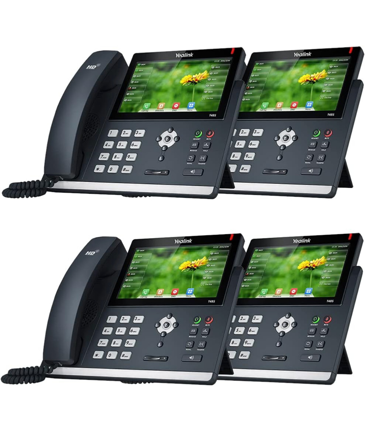 Yealink SIP-T48S Business Phone BRAND NEW 4 PACK