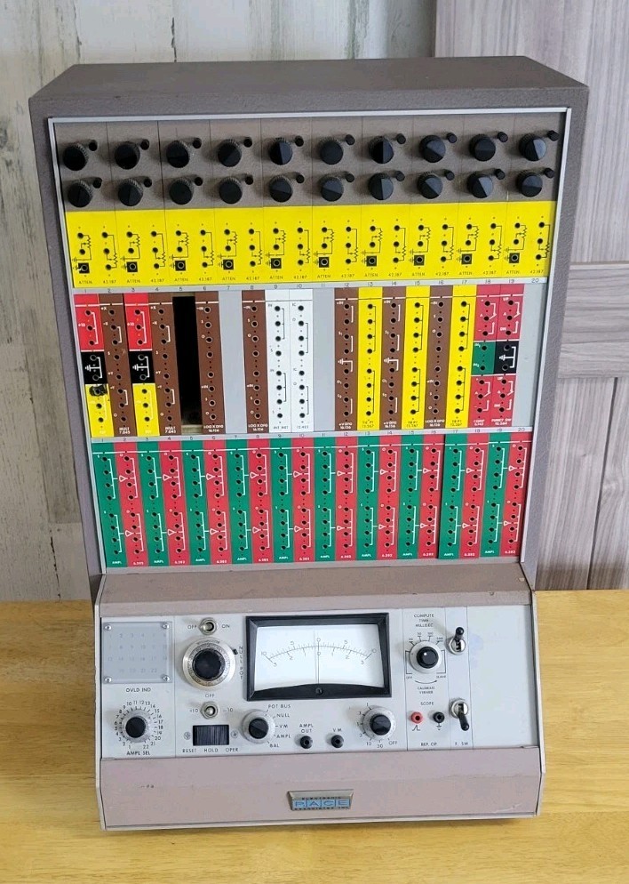 EAI Pace TR-10 Analog Desktop Vintage Computer Electronic Associates Inc EAI Pace TR-10 Analog Desktop Vintage Computer Electronic Associates Inc