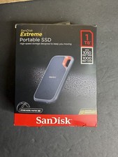 SanDisk 1TB Extreme Portable External SSD SDSSDE60-1T00  Never Used No Cable picture