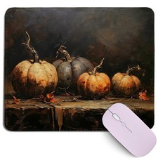 Cz tulip Vintage Fall Mouse Pad, Dark Pumpkin picture