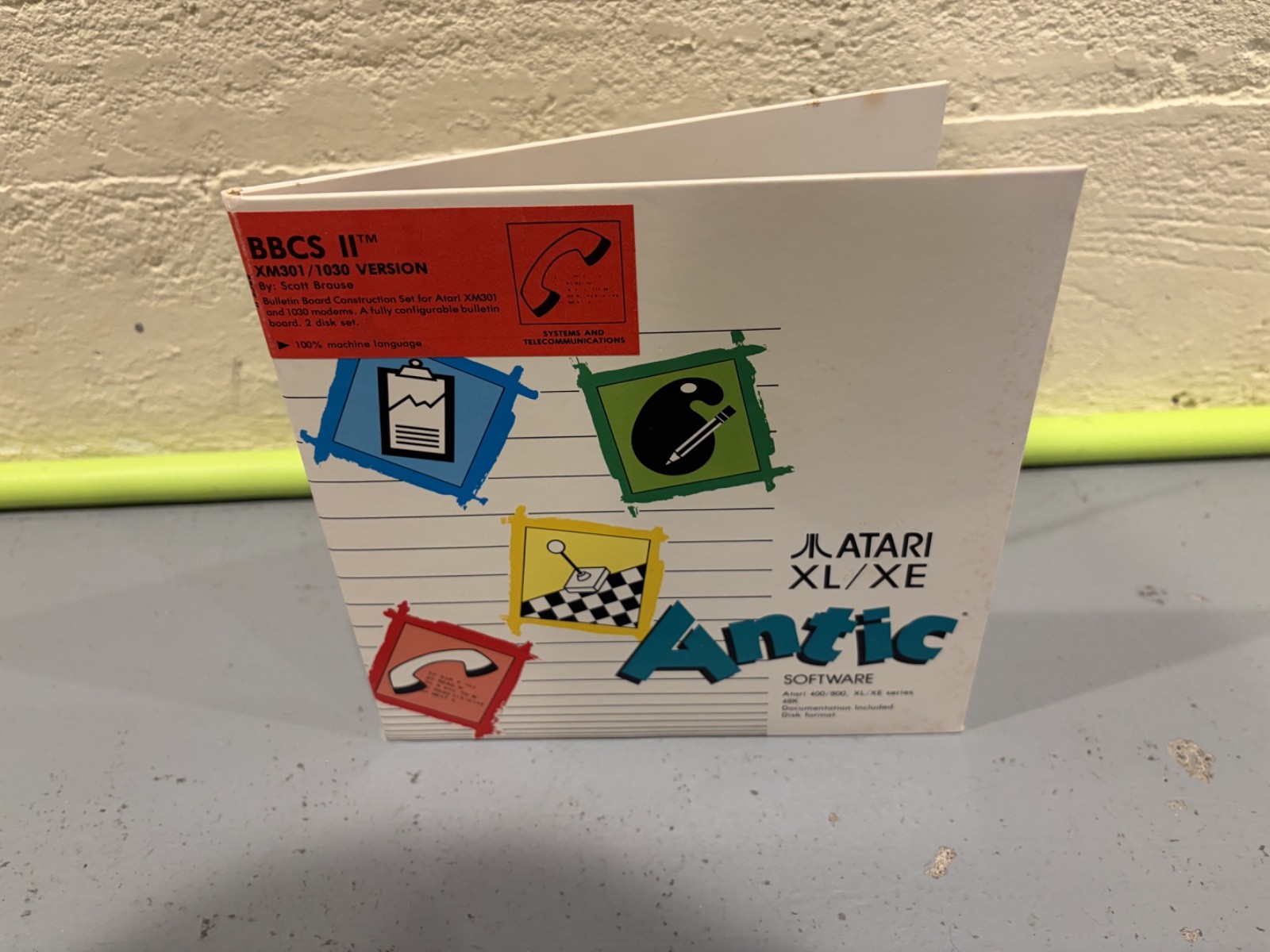 Antic Software - BBCS II - Atari 400/800 XL/XE Floppy DIsk