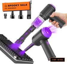 14500 Pa Computer Vacuum Cleaner Mini & 110000RPM Compressed Air Duster for Keyb picture