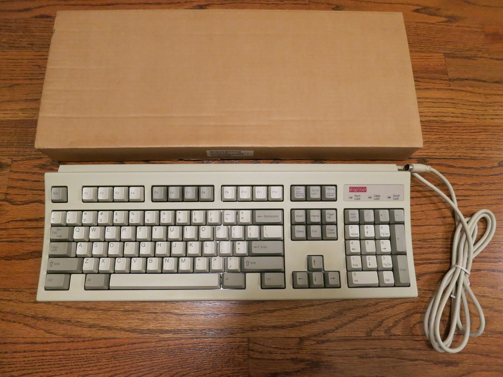 Digital Equipment DEC RT101 PS/2 Vintage Keyboard Tested