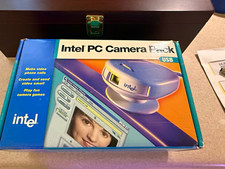 Vintage Intel PC Camera Pack USB CICP3 825118 NOS Open Box Complete 2000 picture