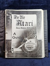 De Re Atari A Guide to Effective Programming APX90008 400/800/XL/XE VINTAGE picture