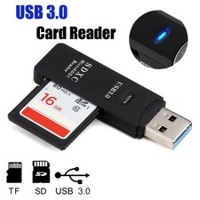 USB3.0 SD Card Reader for PC Micro SD Card to USB Adapter for Camera Memory C picture
