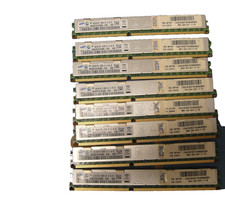 Lot 8 x Samsung 8GB 2Rx4 PC3-10600R-09-10-N1-D2 M392B1K70CM0-CH9 ECC RAM Memory picture