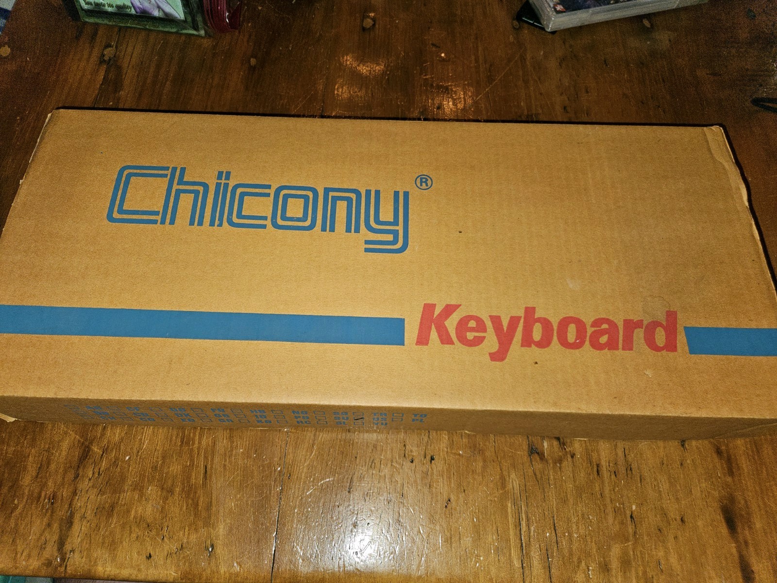 VINTAGE CHICONY KB-5311 MECHANICAL AT KEYBOARD 5 PIN PLUG PC UNUSED IN BOX VINTAGE CHICONY KB-5311 MECHANICAL AT KEYBOARD 5 PIN PLUG PC UNUSED IN BOX