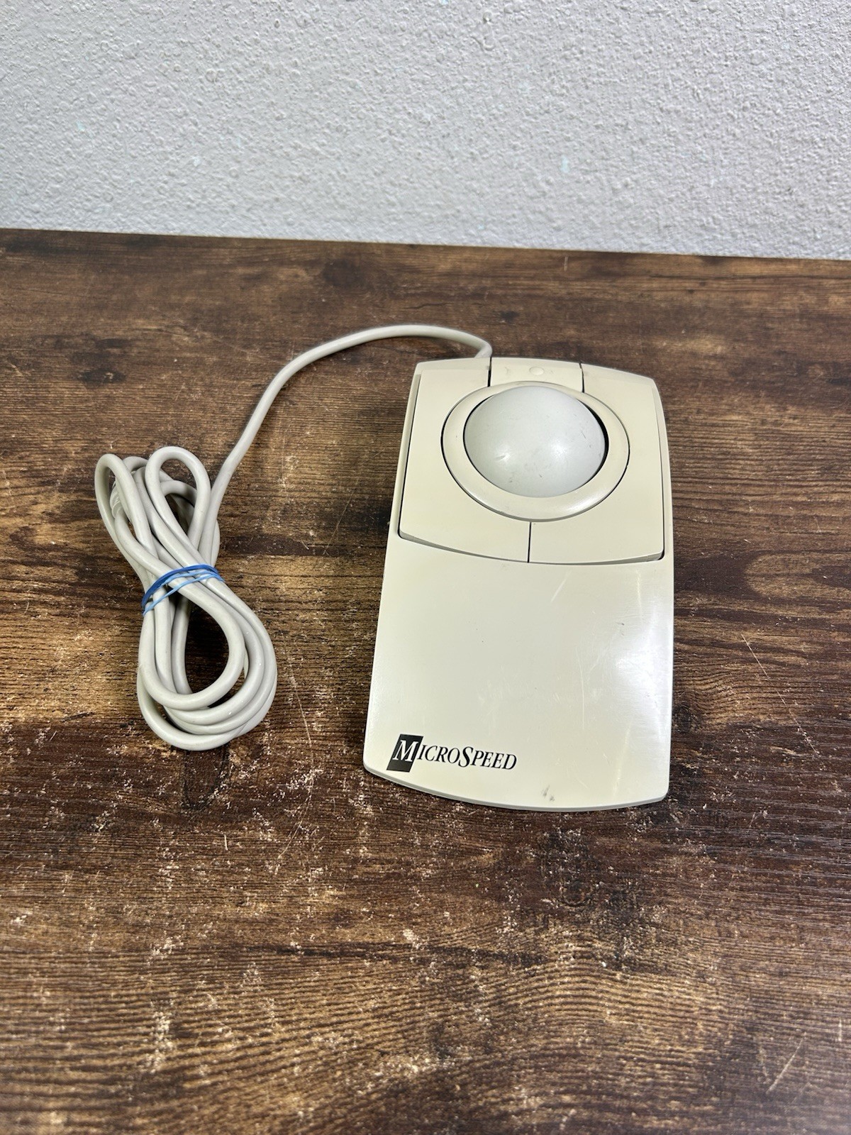 Vintage Microspeed MacTrac 2.0 Trackball Mouse - UNTESTED