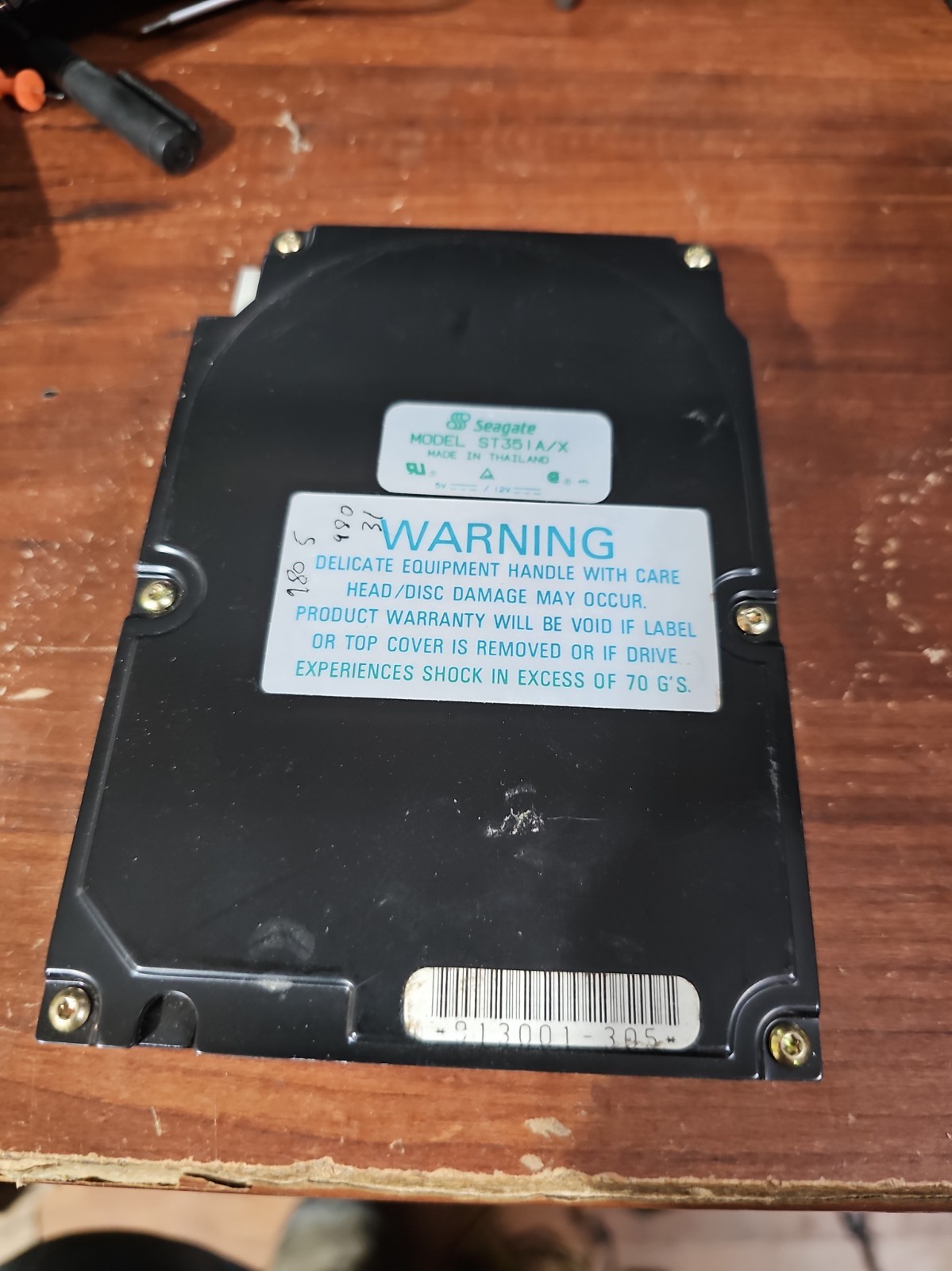 Vintage Seagate ST351A/X 43MB 3.5