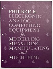 1964 PHILBRICK ELECTRONIC ANALOG COMPUTING OP AMP CATALOG PRICE LIST DIRECTORY picture