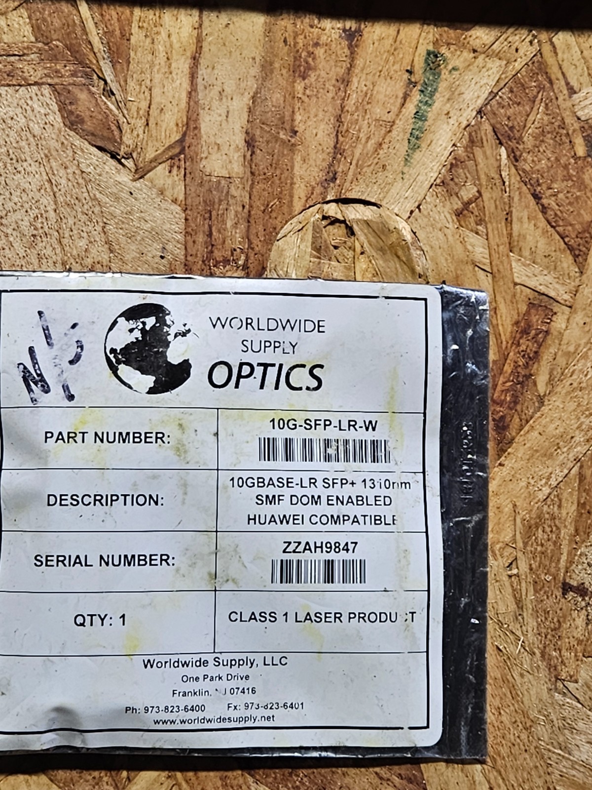 SFP NEW OLD STOCK 