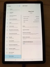 Samsung Galaxy Tab S4 10.5 Black 64GB - Unlocked Excellent SM-T835 picture
