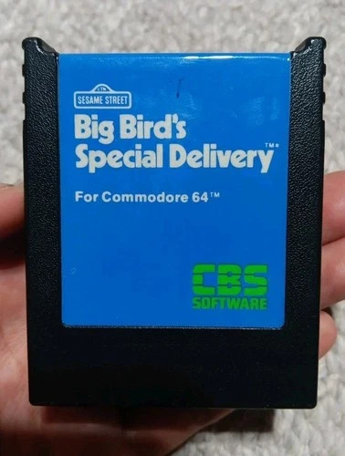 Commodore 64/128: BIG BIRD Special Delivery - C64 Cartridge TESTED & WORKS