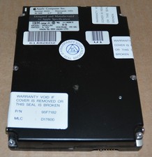 Macintosh 80MB Hard Drive Working System 7.1 SCSI IBM WDS-L80 Apple Vintage 3.5 picture