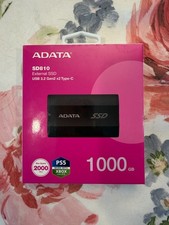 ADATA SD810 1TB External SSD USB 3.2 Gen2x2 2000MB/s New Sealed **FREE SHIPPING picture