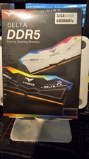 T-Force DELTA RGB 32GB (2x16GB) DDR5 6800MHz DIMM Desktop Memory picture