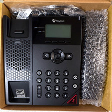 New in Box:Polycom VVX 150 VoIP Desk Phone PoE Black picture