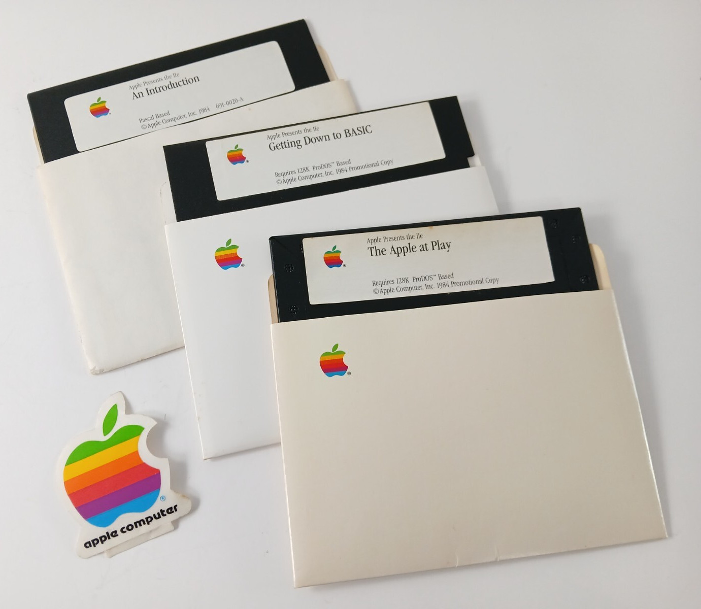 Vintage Apple IIe Promo Computer Software 5.25\ Vintage Apple IIe Promo Computer Software 5.25\