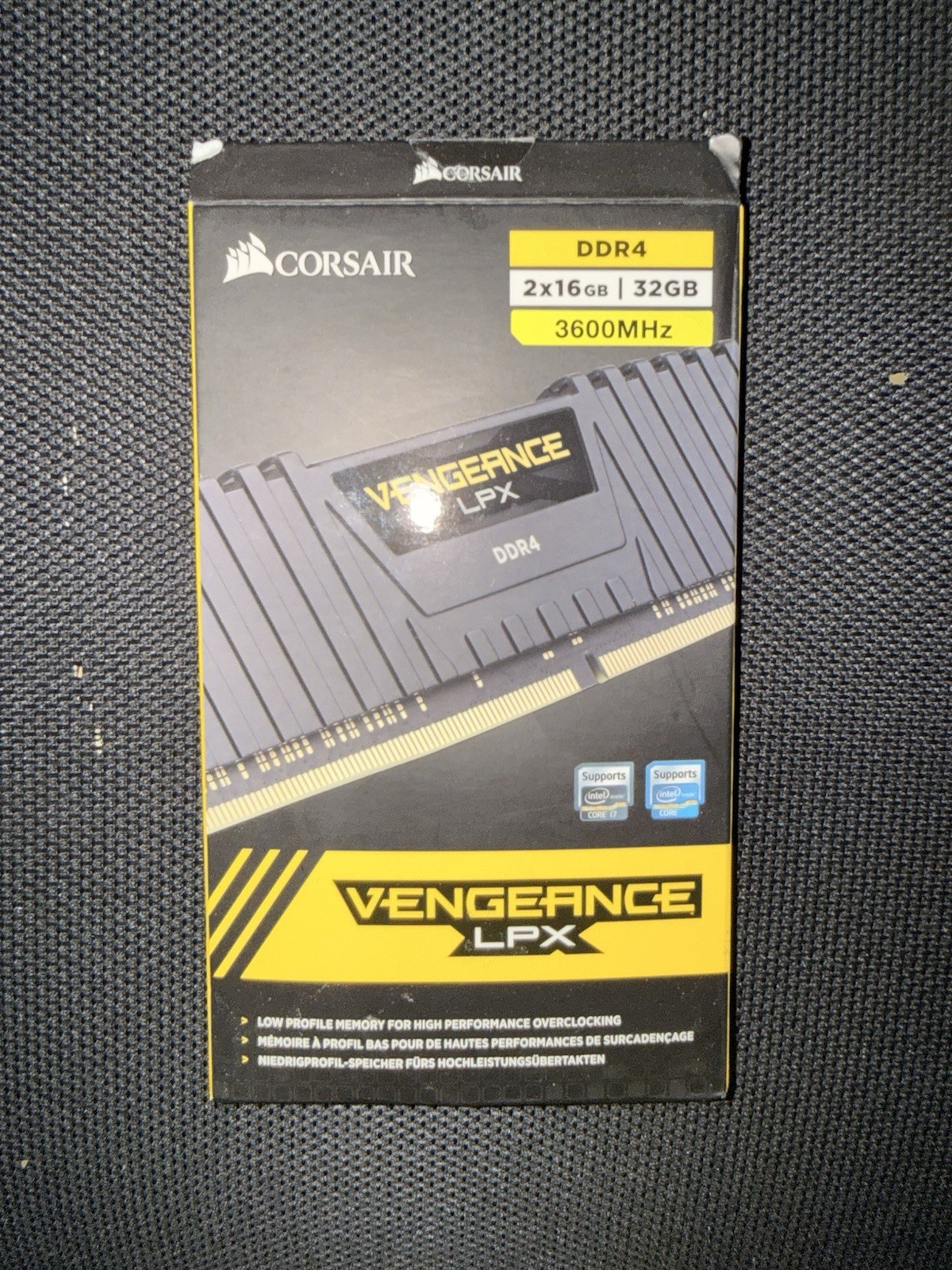 Corsair Vengeance LPX 32GB DDR4 3600 MHz Memory DIMM Tested Excellent Condition
