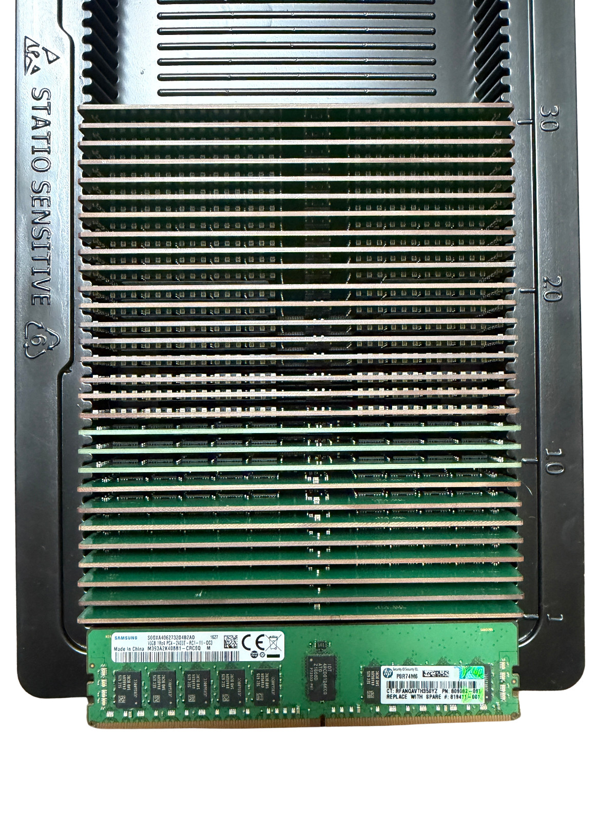 Lot of QTY 30x - HP 16GB DDR4-2400MHz ECC 1Rx4 - 809082-091 - Mixed Brands Lot of QTY 30x - HP 16GB DDR4-2400MHz ECC 1Rx4 - 809082-091 - Mixed Brands
