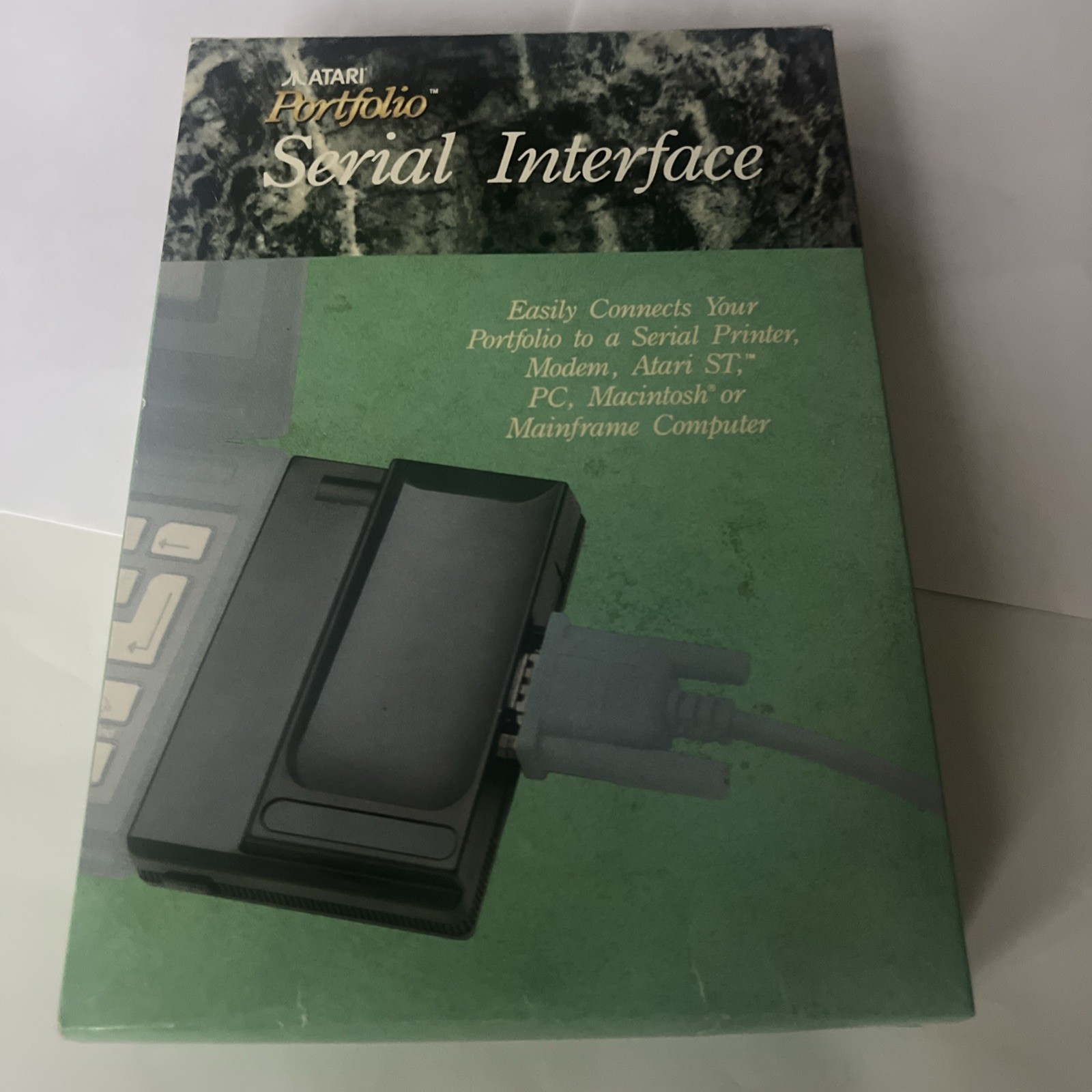 Atari Portfolio SERIAL PRINTER INTERFACE New Open Box