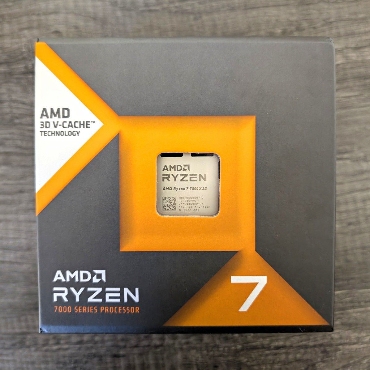 Brand New In Box - AMD Ryzen 7 7800X3D 8-Core 16-Thread Socket AM5 5.0GHz CPU