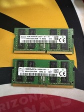 SK Hynix 32GB Kit 2x 16GB 2Rx8 PC4-2666V SODIMM Laptop RAM HMA82GS6JJR8N-VK picture